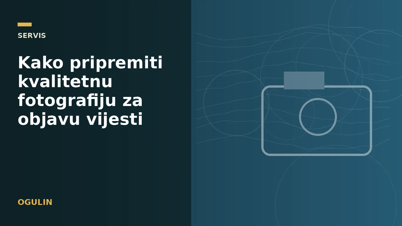 Kako pripremiti kvalitetnu fotografiju za objavu vijesti