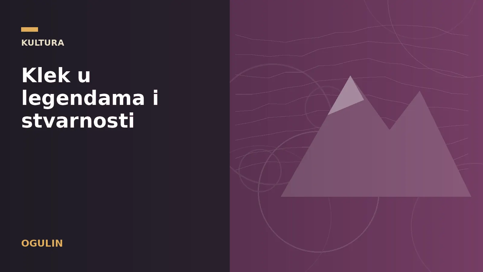Klek u legendama i stvarnosti
