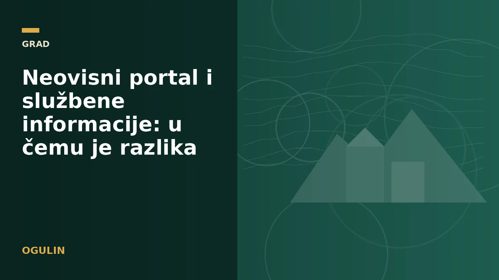 Neovisni portal i službene informacije: u čemu je razlika