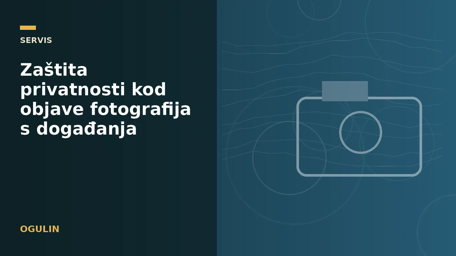 Zaštita privatnosti kod objave fotografija s događanja