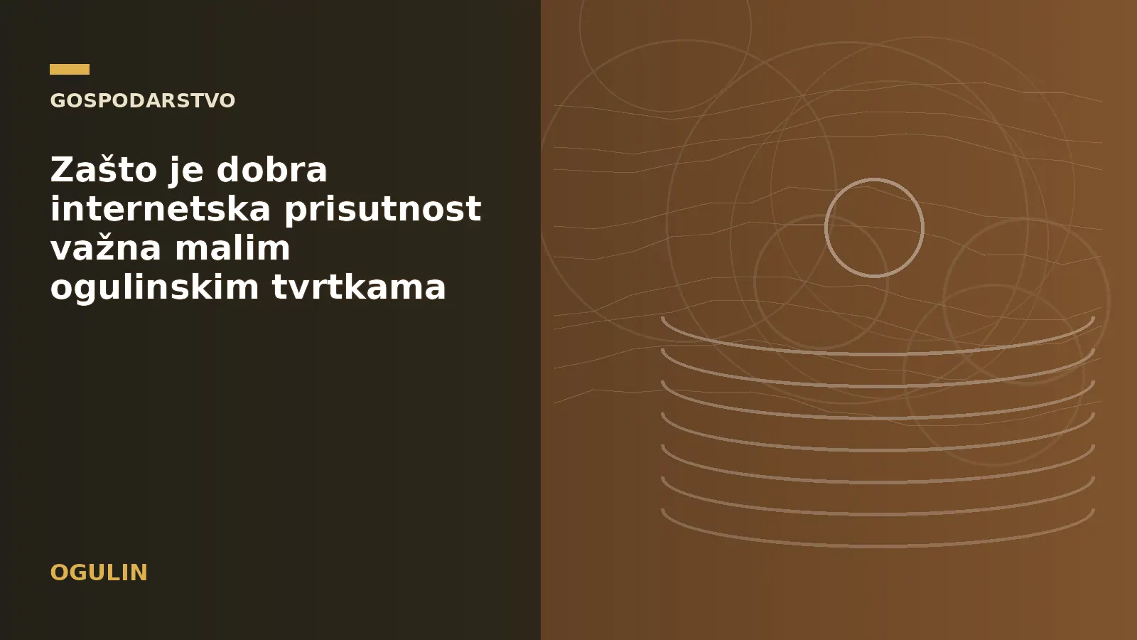 Zašto je dobra internetska prisutnost važna malim ogulinskim tvrtkama
