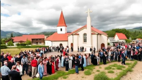 Liščevka proslavila 30. Rokovu uz procesiju, misu i okupljanje vjernika