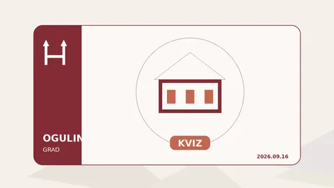 Ilustracija uz lokalnu vijest: Odigran Ogulinski kviz: deset ekipa odgovaralo na pitanja iz povijesti grada