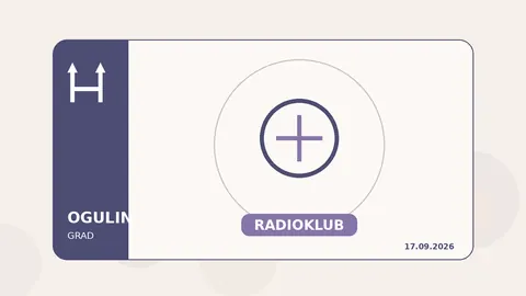 Ilustracija uz vijest o priznanju Radioklubu Ogulin za 50 godina rada.