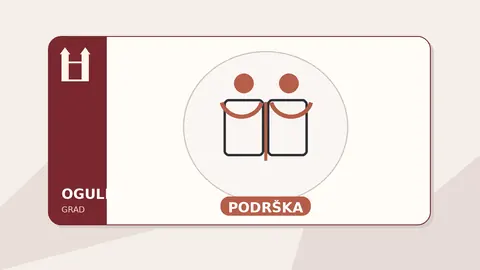 Ilustracija obrazovne podrške uz projekt pomoćnika u nastavi Udruge Radost u Ogulinu