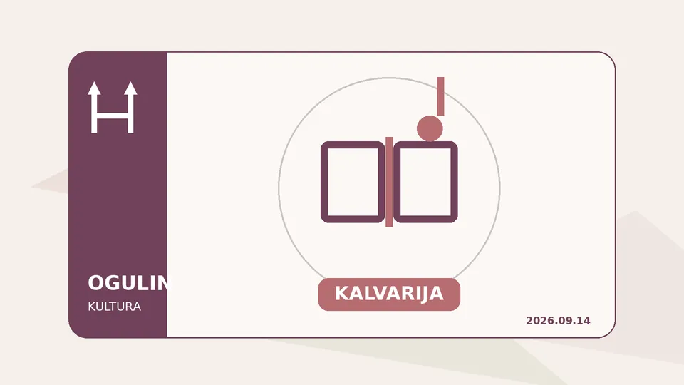 Ilustracija uz lokalnu vijest: Ogulinska Kalvarija obilježila deset godina Križnog puta na Kopaniku